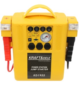 Jump starter 4W1 - urządzenie wielofunkcyjne - rozruch, kompresor, latarka KD1922 - zdjęcie główne