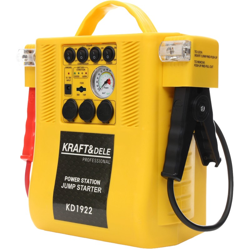 Jump starter 4-viename KRAFT&DELE KD1922 Jump starter 4-viename KRAFT&DELE KD1922