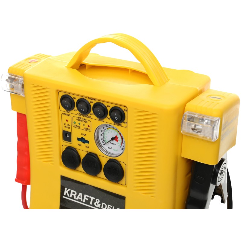 Jump starter 4-viename KRAFT&DELE KD1922 Jump starter 4-viename KRAFT&DELE KD1922