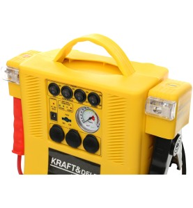 Jump starter KD1922 zbliżenie na górną część obudowy