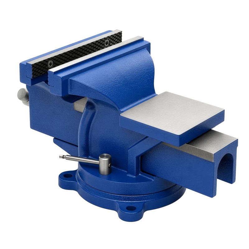 Besukami spaustuvai 150 mm su priekalu KRAFT&DELE KD1103 Besukami spaustuvai 150 mm su priekalu KRAFT&DELE KD1103