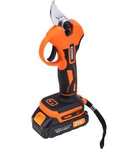 SEKATOR AKUMULATOROWY 2x21V 2Ah KD5090 - widok z profilu