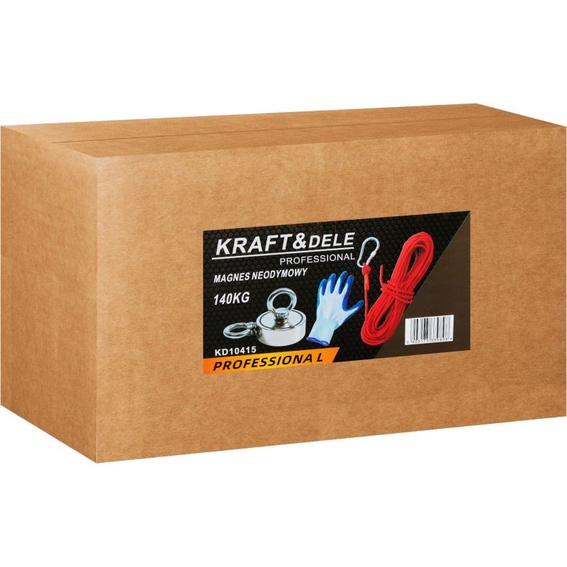 Neodímium mágnes 140kg KRAFT&DELE KD10415