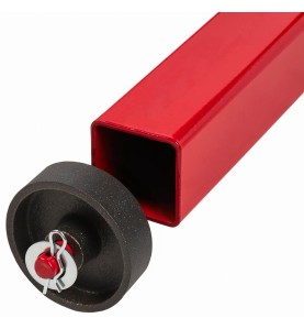 Laufrolle des Motorständers KD1360 mit Sicherungsstift