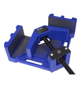 Imadło spawalnicze kątowe 125 mm KD1177 - widok z góry na otwarty mechanizm