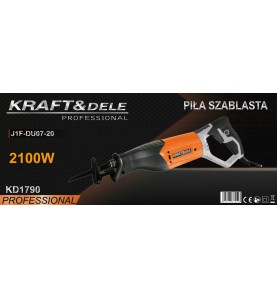 Grafika na opakowaniu prezentująca piłę szablastą KD1790