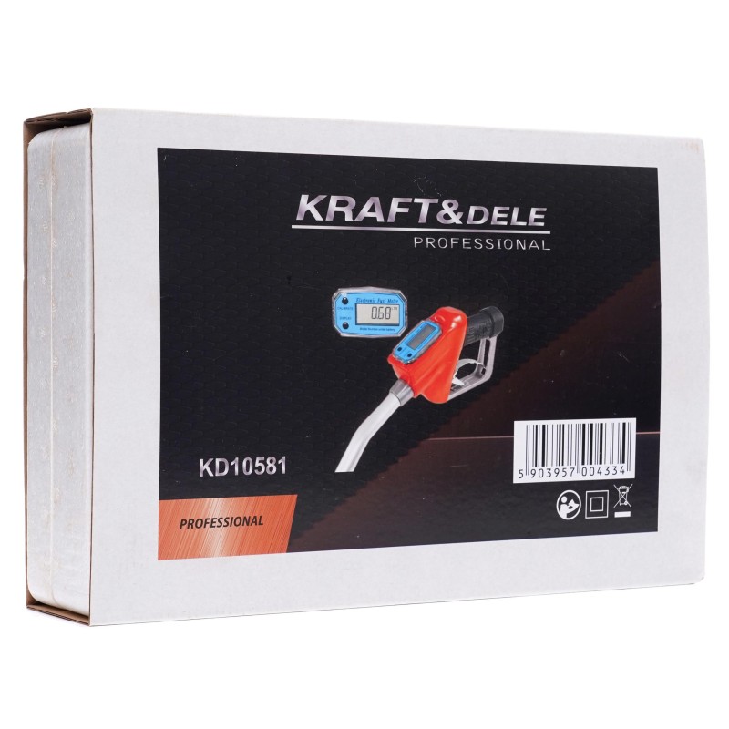 Degalų pistoletas su LCD skaitikliu KRAFT&DELE KD10581 Degalų pistoletas su LCD skaitikliu KRAFT&DELE KD10581
