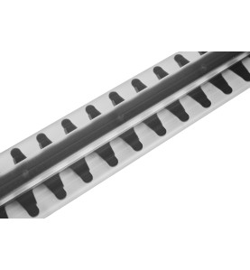 Elektrische Heckenschere KD1583 - Nahaufnahme des Klingenmechanismus und der Führungsschiene