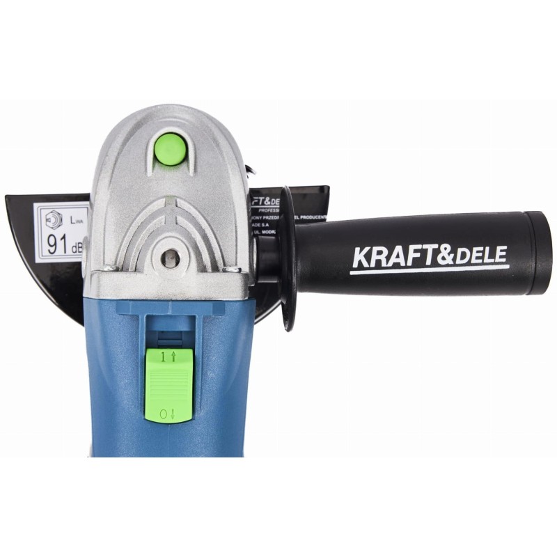 Kampinis šlifuoklis 125mm 1500W KRAFT&DELE KD1533