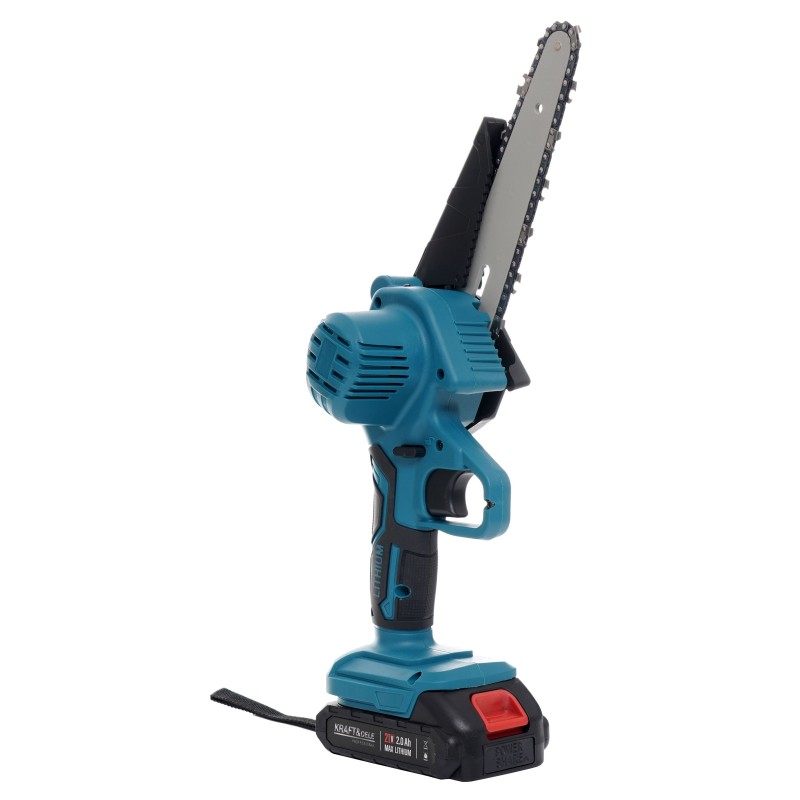 KRAFT&DELE KD10646 6" akkumulátoros mini láncfűrész 2x21V 2.0Ah KRAFT&DELE KD10646 6" akkumulátoros mini láncfűrész 2x21V 2.0Ah