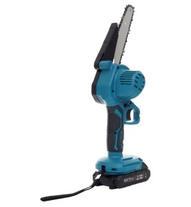 Ansicht der anderen Seite der Mini-Kettensäge KD10646