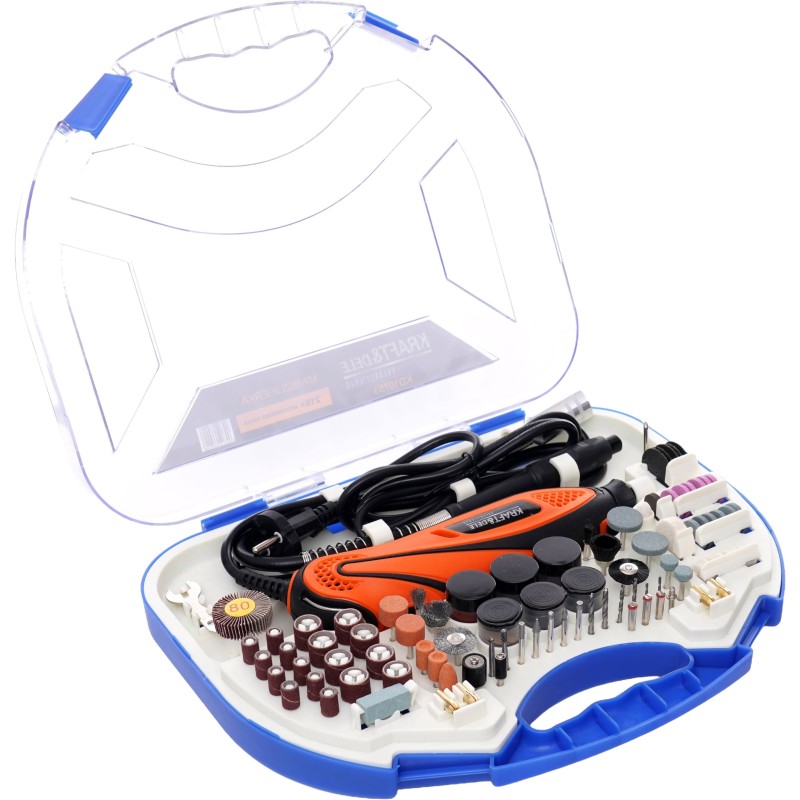 Mini šlifuoklis 270W + 210 vnt. priedų rinkinys KD10753