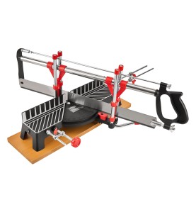 Przecinarka ukośna 550mm KD598 - widok z boku na mechanizm tnący