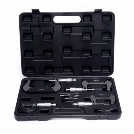 Zestaw mikrometrów KRAFT&DELE KD10443 0-100 mm - zdjęcie główne w walizce