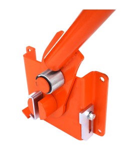 Stabbiegemaschine KD10852 - Nahaufnahme des Biegemechanismus und der Rolle