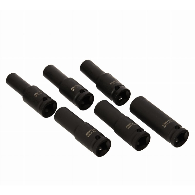 Nasadki udarowe 1/2" 10-32 mm 16szt. KRAFT&DELE KD11749