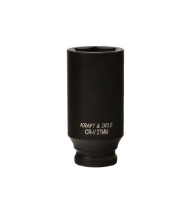 Pojedyncza nasadka udarowa 1/2" Kraft&Dele z oznaczeniem 27mm