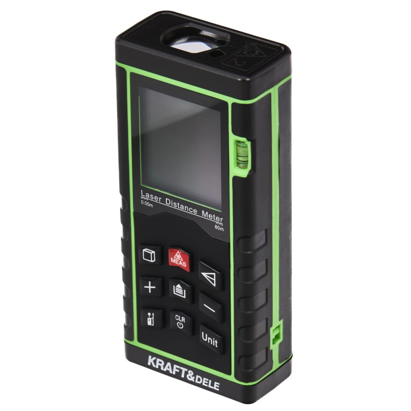 Lézeres digitális távolságmérő 80m KRAFT&DELE KD10407