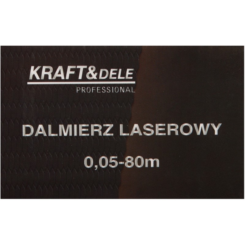Laser-Distanzmesser digital 80m KRAFT&DELE KD10407