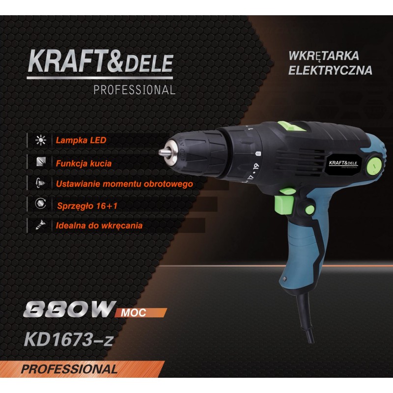 Elektrinis suktuvas 880W KING SERIES KD1673-Z