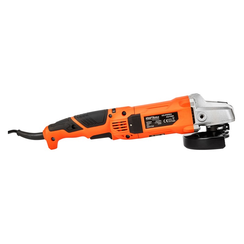 Kampinis šlifuoklis 1500W 125mm KRAFT&DELE KD1723