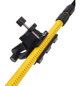 Regulowany uchwyt z gwintem 5/8" do poziomicy laserowej na tyczce KD10759