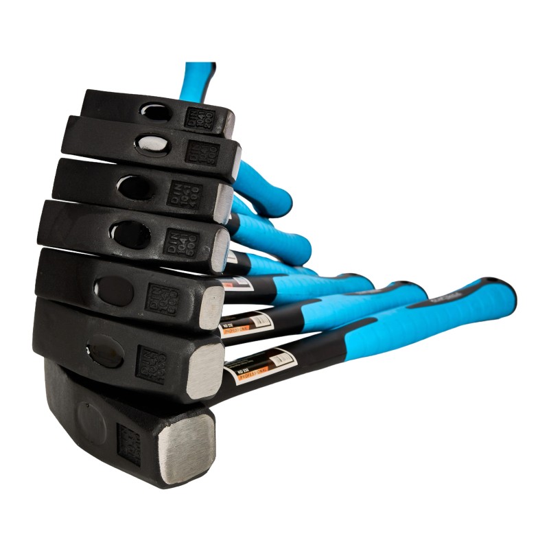 Fiberglass-Hammer-Set 8-tlg. KRAFT&DELE KD232