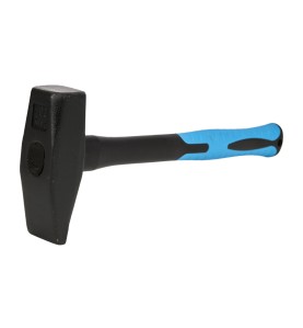 Einzelner Schlosserhammer aus dem Set KD232 mit blau-schwarzem Griff