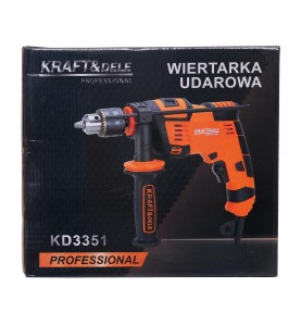 Oryginalne opakowanie kartonowe wiertarki udarowej Kraft&Dele KD3351