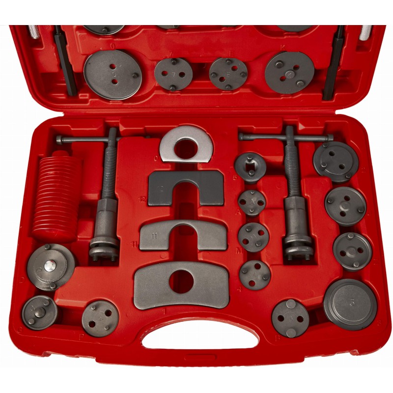 Bremskolben-Rückstellwerkzeug-Set 35-tlg. KRAFT&DELE KD12524 Bremskolben-Rückstellwerkzeug-Set 35-tlg. KRAFT&DELE KD12524