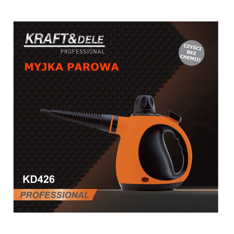 Gőztisztító 1100W 350ml KRAFT&DELE KD426