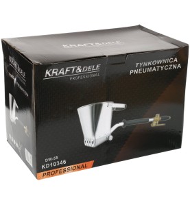 Pneumatische Putzmaschine 3,5L KD10346 in der Originalkartonverpackung