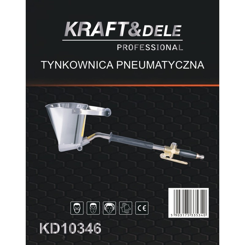 Druckluft-Putzmaschine 3,5L 1" KRAFT&DELE KD10346 Druckluft-Putzmaschine 3,5L 1" KRAFT&DELE KD10346