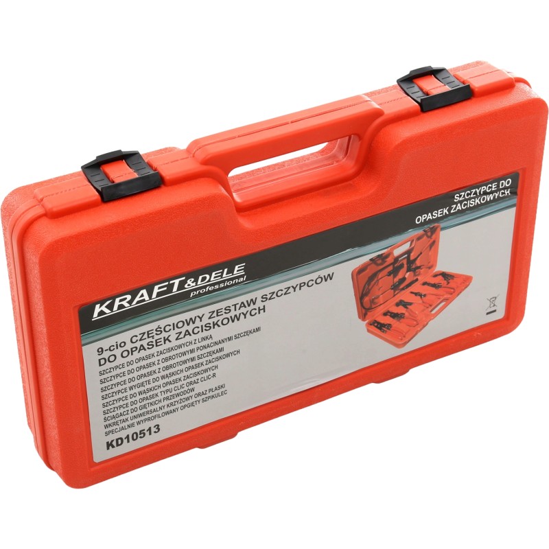KRAFT&DELE KD10513 Schlauchschellenzangen-Set