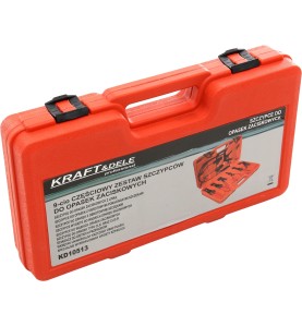 Schlauchklemmenzange KD10513 - geschlossener Koffer mit Produktetikett