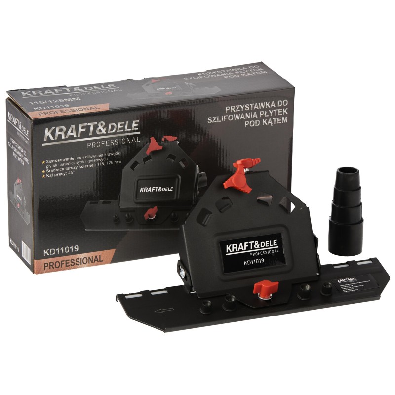 45° Schleifvorsatz für Winkelschleifer KRAFT&DELE KD11019