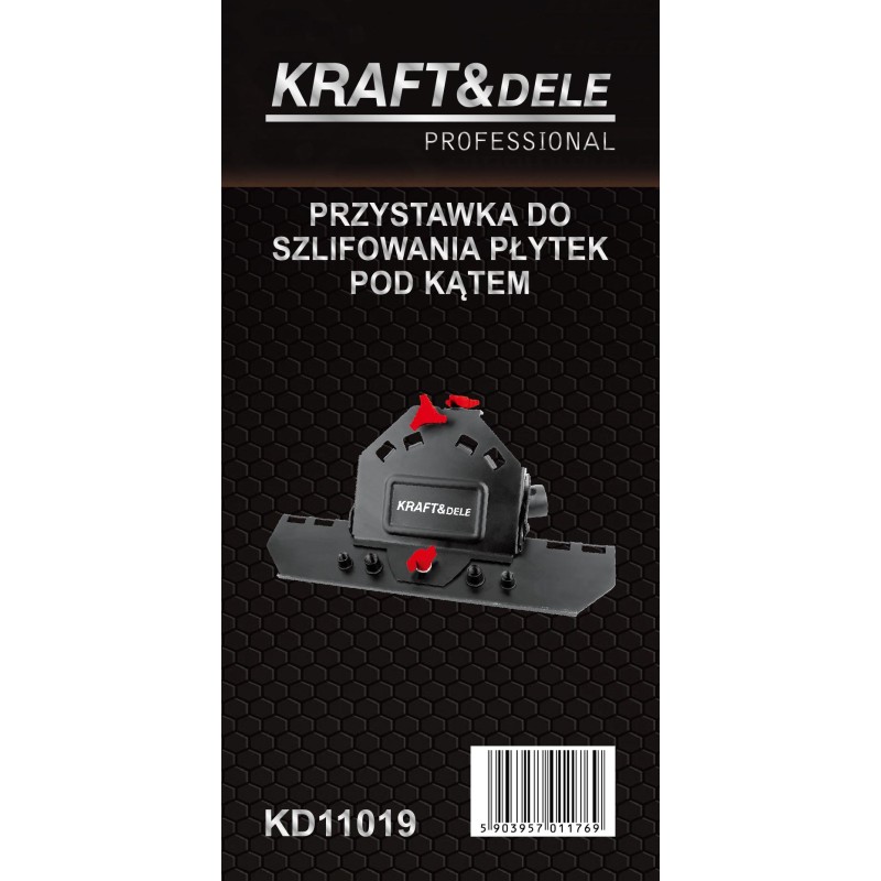 45° Schleifvorsatz für Winkelschleifer KRAFT&DELE KD11019