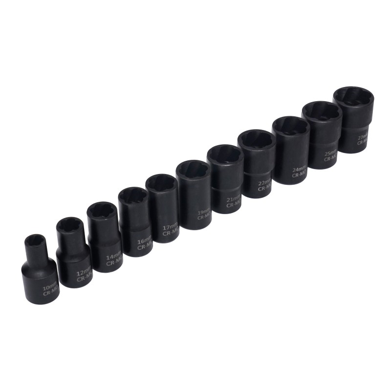 Készlet sérült csavarokhoz 1/2" 12 db KRAFT&DELE KD11792