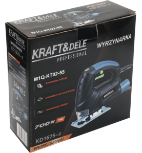 Originalverpackung der Kraft&Dele KD1675-Z Stichsäge