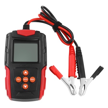 Cyfrowy tester miernik do akumulatorów z wyświetlaczem LCD 12/24V 3Ah-200Ah KD5673 - zdjęcie główne