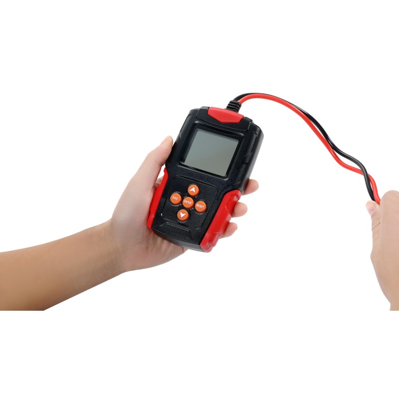 Digitaler Batterietester für 12/24V Batterien 3Ah-200Ah KRAFT&DELE KD5673 Digitaler Batterietester für 12/24V Batterien 3Ah-200Ah KRAFT&DELE KD5673