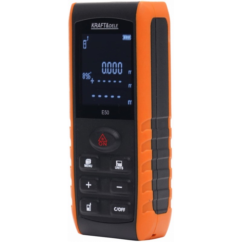 KRAFT&DELE KD11417 50m-es lézeres távolságmérő