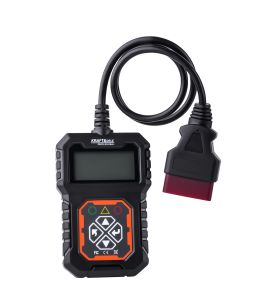 Skaner diagnostyczny OBD II KD5670 z widocznym przewodem i złączem