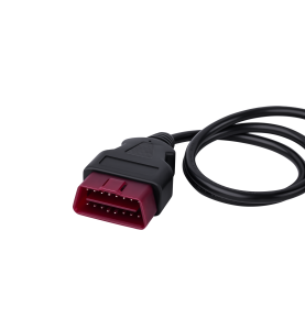 Zbliżenie na złącze OBD II skanera diagnostycznego KD5670