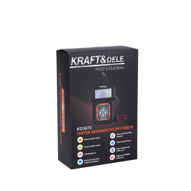 OBD II Diagnosescanner KRAFT&DELE KD5670