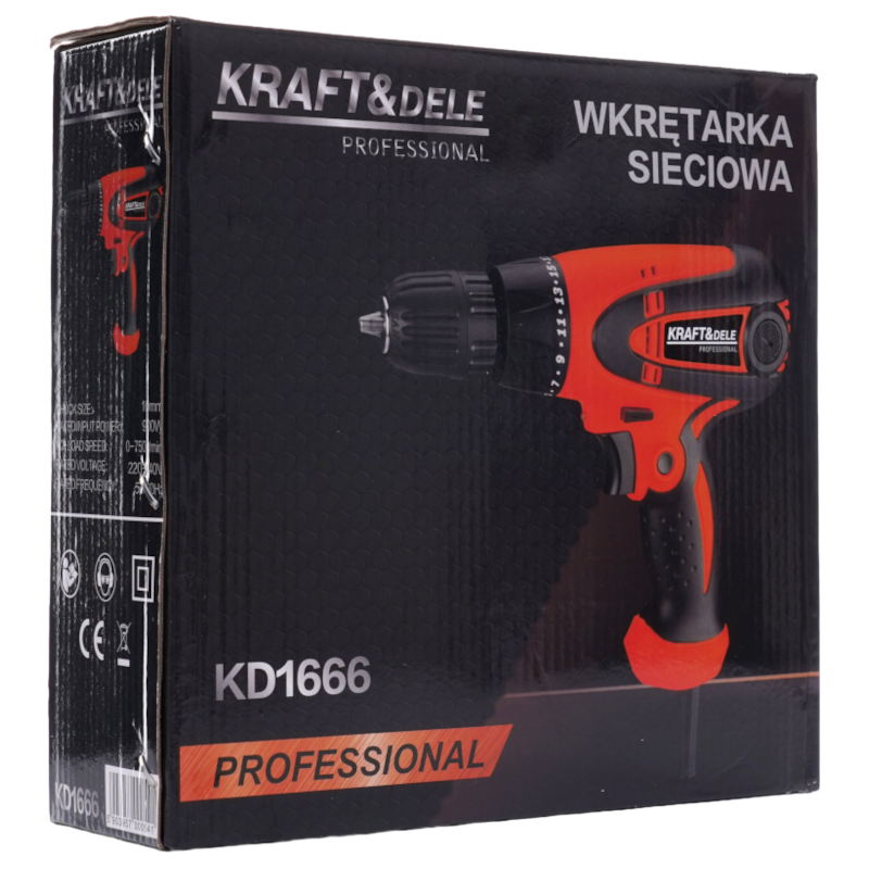 KRAFT&DELE 900W 10mm 750rpm elektromos csavarbehajtó KD1666