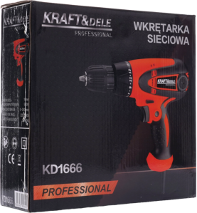 Wkrętarka sieciowa 900W KD1666 w oryginalnym opakowaniu kartonowym