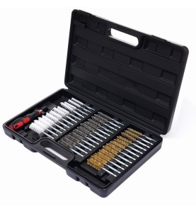 Seitenansicht des geöffneten Reinigungssets für Einspritzdüsenschächte KD10047