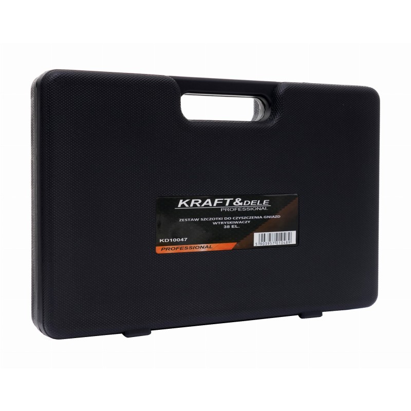 Zestaw szczotek do czyszczenia gniazd wtryskiwaczy 38el. KRAFT&DELE KD10047 Zestaw szczotek do czyszczenia gniazd wtryskiwaczy 38el. KRAFT&DELE KD10047