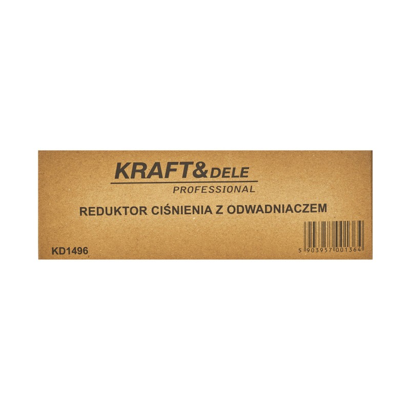 Druckminderer mit Wasserabscheider und Öler 1/2" KRAFT&DELE KD1496
